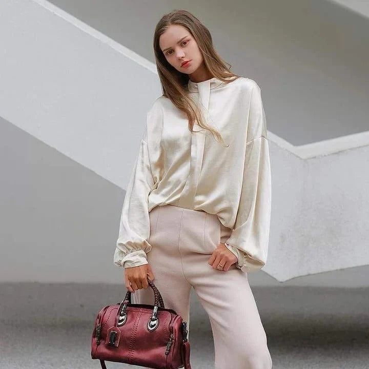 Bolso tote estilo retro