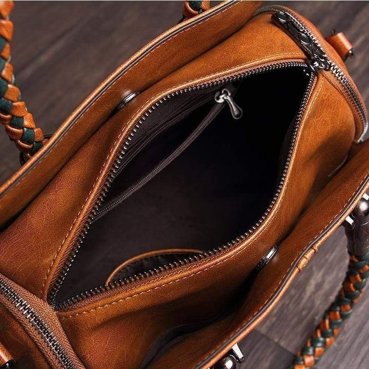 Bolso tote estilo retro
