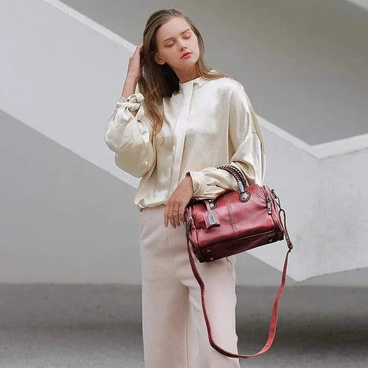 Bolso tote estilo retro