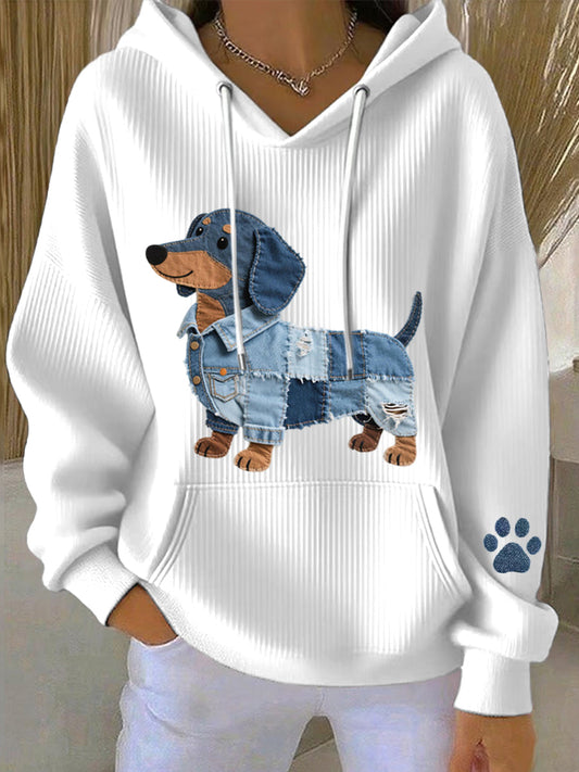 Sudadera de mujer Patchwork Arte Jamnik-motivo
